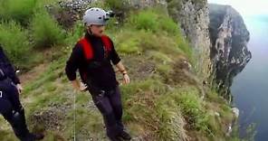 Bear Grylls: Extreme Survival Caught On Camera: Base Jump Accident