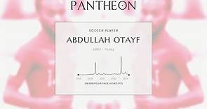 Abdullah Otayf Biography - Saudi Arabian footballer