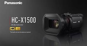 [NEW] Introducing Panasonic 4K 60p Camcorder HC-X1500