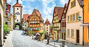 Los 10 pueblos más bonitos de Baviera, Sur de Alemania.
