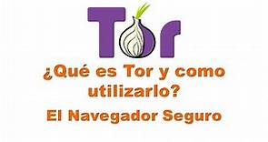 ¿Qué es el Navegador Tor y como Utilizar el navegador mas seguro? Tor el navegador con su propia red