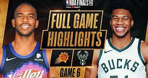 SUNS at BUCKS | FULL GAME 6 NBA FINALS HIGHLIGHTS | July 20, 2021
