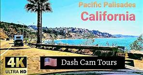 Driving Tour of Pacific Palisades, California, USA 2020 [4K] Dash Cam Tours