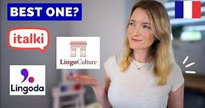 I Review the BEST French Online Language Schools