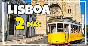 LISBOA en 2 días‼/Qué lugares visitar primero en Lisboa.😁🇵🇹