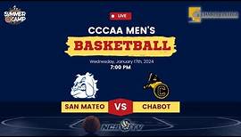 College of San Mateo vs Chabot College Men's Basketball LIVE 1/17/24