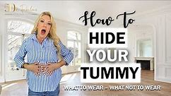 How To Hide A Tummy In Spring And Summer | Style Do's And Don'ts