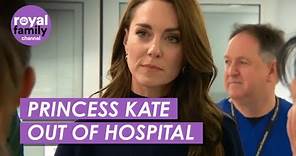 Princess Kate Returns Home From Hospital