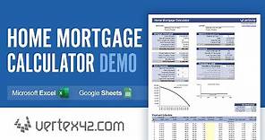 Home Mortgage Calculator Demo