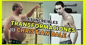 Las increíbles transformaciones de Christian Bale