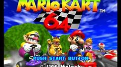 Mario Kart 64 Intro