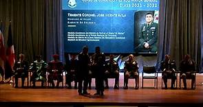 Graduacion Curso de Comando y Estado Mayor