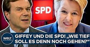 BERLIN: Franziska Giffey und die SPD! "Wie tief soll es denn noch gehen?" - Jacques Schuster