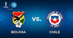 Bolivia Vs Chile EN VIVO - Eliminatorias Sudamericanas Qatar 2022