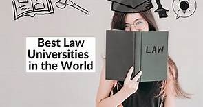 Best Law Universities in the world 2020| Top 10 Best Law Schools| Best Law Colleges|| University Hub