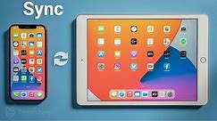How to Sync iPhone and iPad (4 Ways)