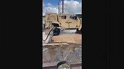 Military Truck Washing Fail