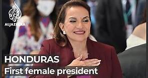 Honduras swears in Xiomara Castro as first female president