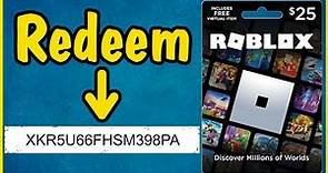 How to Redeem a Roblox Gift Card Code and Convert it to Robux