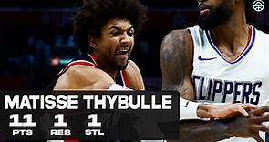 MATISSE THYBULLE DROPPED 11PTS vs CLIPPERS (FULL HIGHLIGHTS)