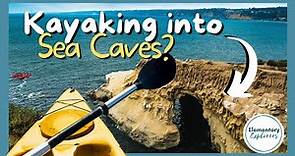 Kayaking into Sea Caves! - Sea Lions & Seals - Stand Up Kayak Challenge - La Jolla Kayak - CA