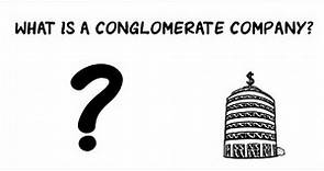 WHAT IS A CONGLOMERATE COMPANY?