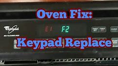 Whirlpool Oven Fix: Keypad Replacement