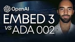 OpenAI's NEW 256-d Embeddings vs. Ada 002