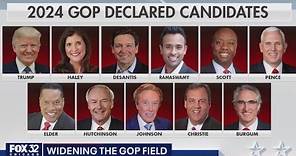 GOP expands field of 2024 presidential candidates