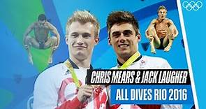 Mind-Blowing! 🇬🇧 Chris Mears & Jack Laugher's Gold Medal Winning Performance! 🥇
