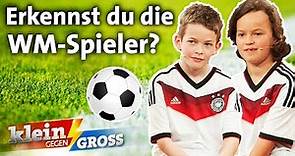 Opdenhövel & Breitner vs. Fußballfans: Wer erkennt mehr Fußballer der WM 2014? | Klein gegen Groß