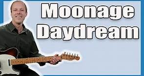 Moonage Daydream Guitar Lesson (David Bowie)