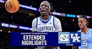 No. 9 North Carolina vs. No. 14 Kentucky: College Basketball Extended Highlights I CBS Sports