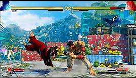 Street Fighter V Gameplay (PS4 HD) [1080p60FPS]