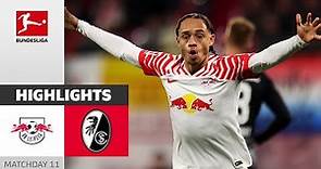 RB Leipzig - SC Freiburg 3-1 | Highlights | Matchday 11 – Bundesliga 2023/24