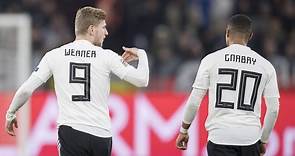 Los delanteros de la Selección de Alemania
