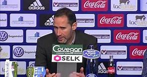 Rueda de prensa de Vicente Moreno tras el Osasuna (1-1) Gimnàstic de Tarragona