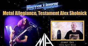 Guitarist Alex Skolnick ( Metal Allegiance, Testament) Interview- The Metal Voice