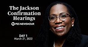 WATCH LIVE: Judge Ketanji Brown Jackson Supreme Court confirmation hearings - Day 1