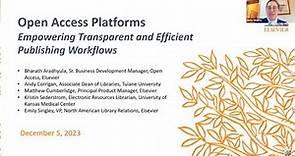 Open Access Platforms: Empowering Transparent and Efficient Publishing Workflows