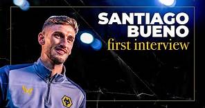 Santiago Bueno's first interview as a Wolves player!