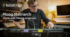 Moog Matriarch Synthesizer Demo with Mikael Jorgensen - All Playing, No Talking