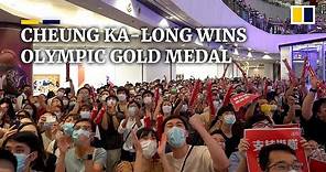 Hong Kong celebrates Olympic win as Cheung Ka-long takes gold in fencing