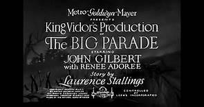 The Big Parade (Vidor, 1925) — High Quality 1080p