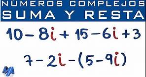 Suma y resta de números complejos | Ejemplo 1