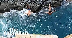 Acapulco cliff divers risk their lives to drive tourism