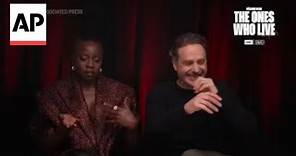 Andrew Lincoln and Danai Gurira talk 'The Walking Dead: The Ones Who Live' | AP full interview