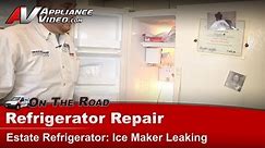 Whirlpool Estate Refrigerator Repair - Ice Maker Is Leaking - TS25AFXKT03