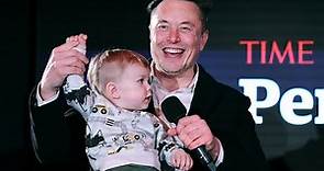 Elon Musk Brings Son X AE A-Xii to Person of the Year Event