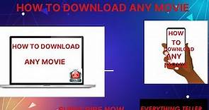 how to download movies/how to download movies in google/ how to download movie in laptop and mobile